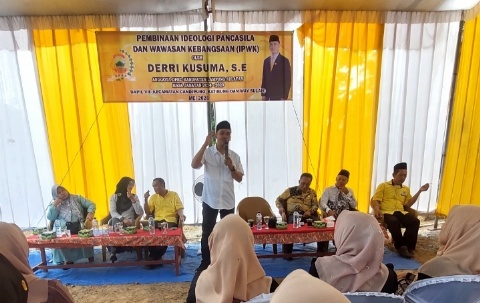 Perkuat Wawasan Kebangsaan, Derri Kusuma Serukan Persatuan dan Gotong Royong