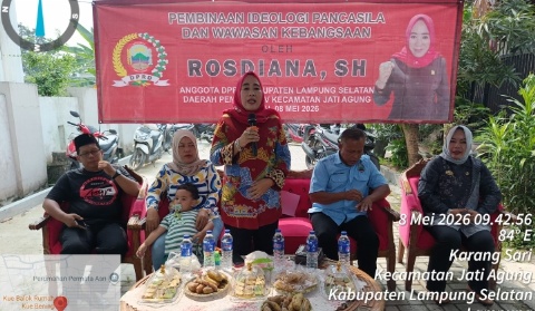Sosialisasi IPWK, Rosdiana Ajak Warga Jaga Persatuan dan Kerukunan