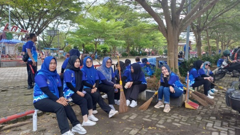 Gertak HELAU Jadi Momentum Kebersamaan Pegawai Sekretariat DPRD Lampung Selatan