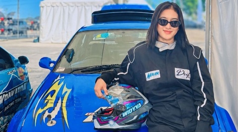 Putri Kalianda Tantang Drifter Nasional di IDS 2026, Widyya Turro Buktikan Lampung Selatan Punya Talenta Balap Nasional