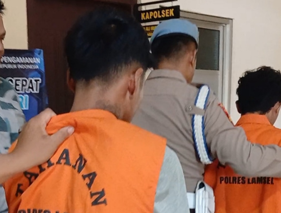 Posistif Sabu,Tiga Pelaku Curanmor Di Lampung Selatan Ditangkap