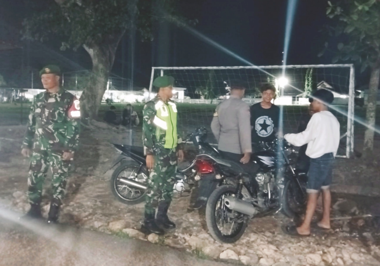 Sinergitas TNI-POLRI,Koramil 421-09/TJB Dan Polsek Tanjung Bintang Gelar Apel Siaga