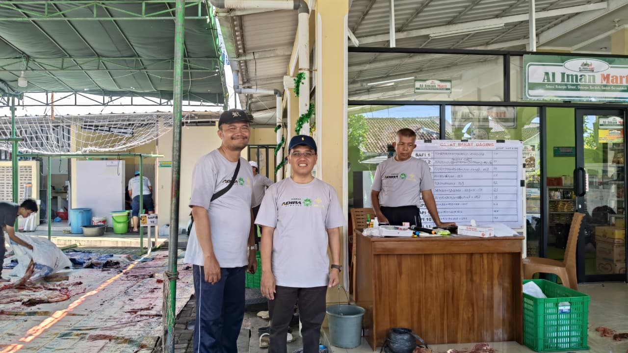 Iduladha 1447 H,DKM Al Iman Distribusikan Daging Qurban Untuk Masyarakat