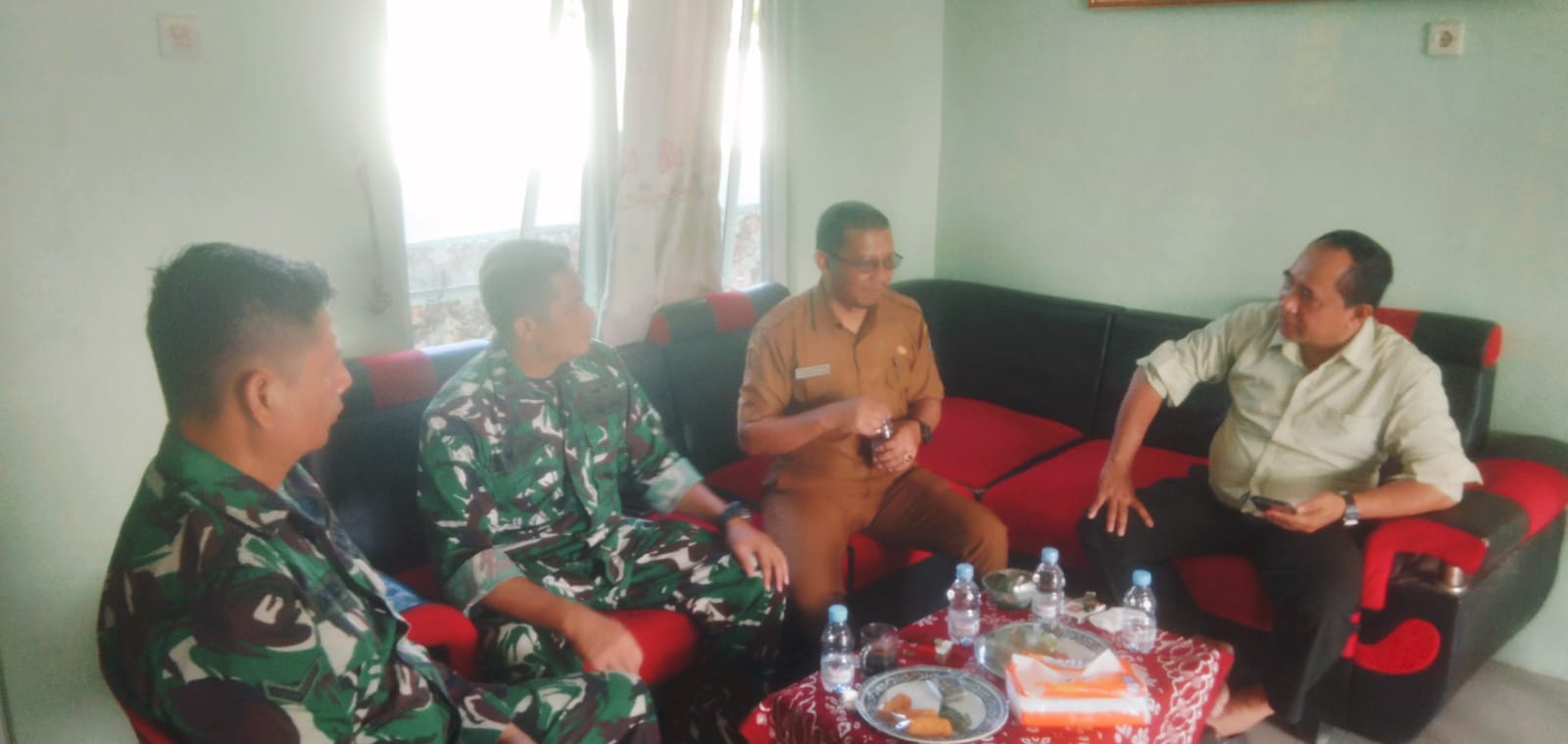 Lantunan Lagu Berjudul Percuma Dari Daerah Ambon,Iringi Acara Halal Bihalal Forkopimcam Jati Agung