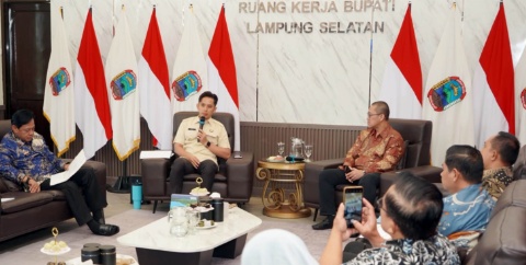 Lampung Selatan, dilirik BCF Untuk Program Penguatan BumDes