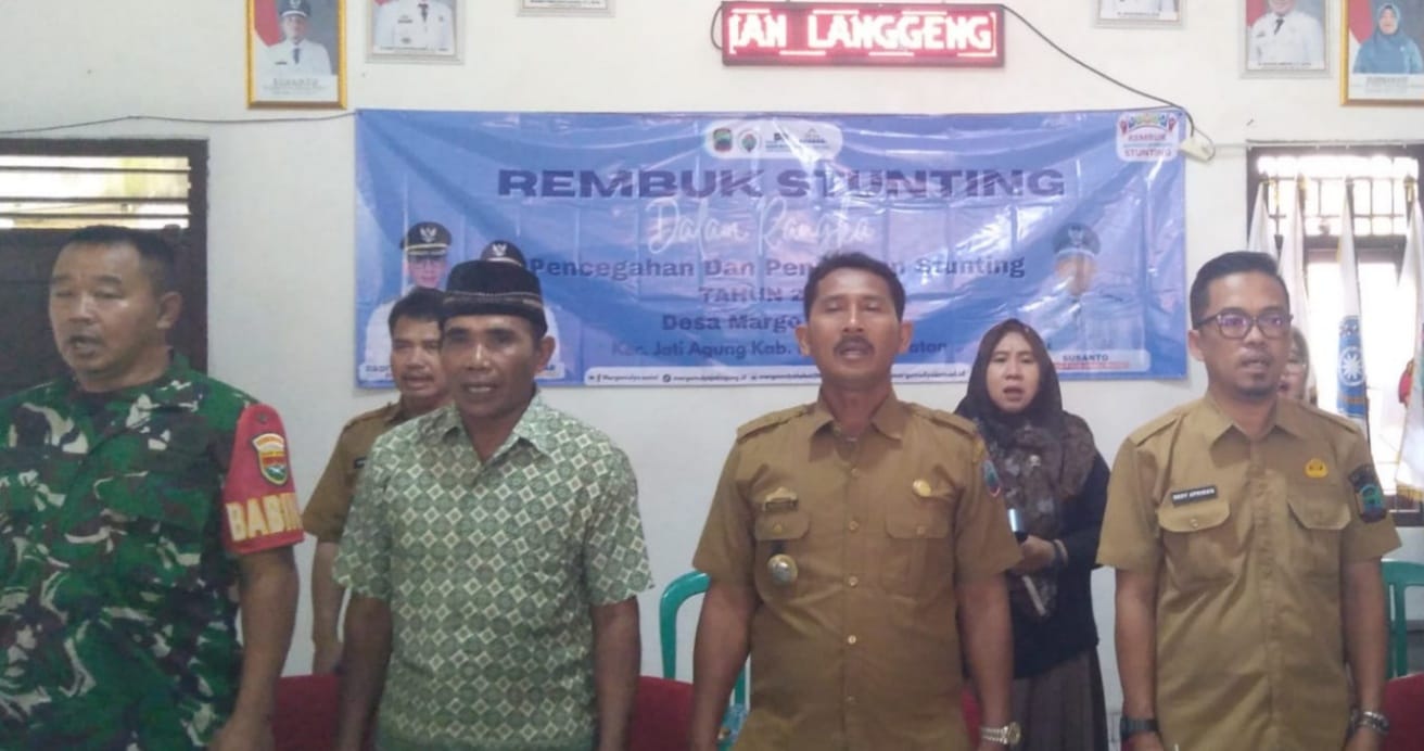 Rembuk Stunting Dan RKPdes Tahun 2027,Susanto Kades Margomulyo Targetkan Zero Stunting