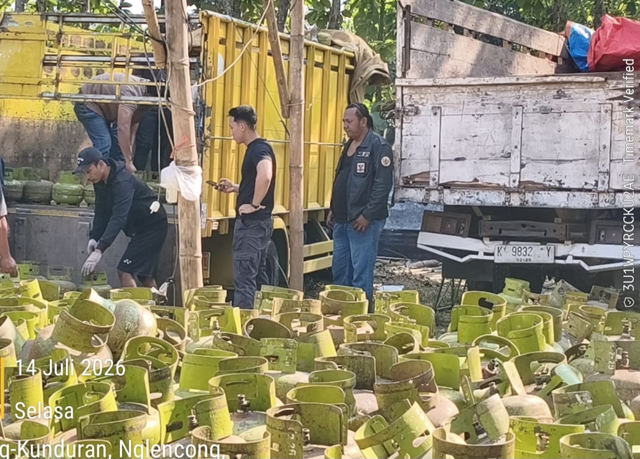 Polres Blora Gerebek Pengoplos Gas Subsidi, Amankan 984 Tabung dan Sejumlah Pelaku