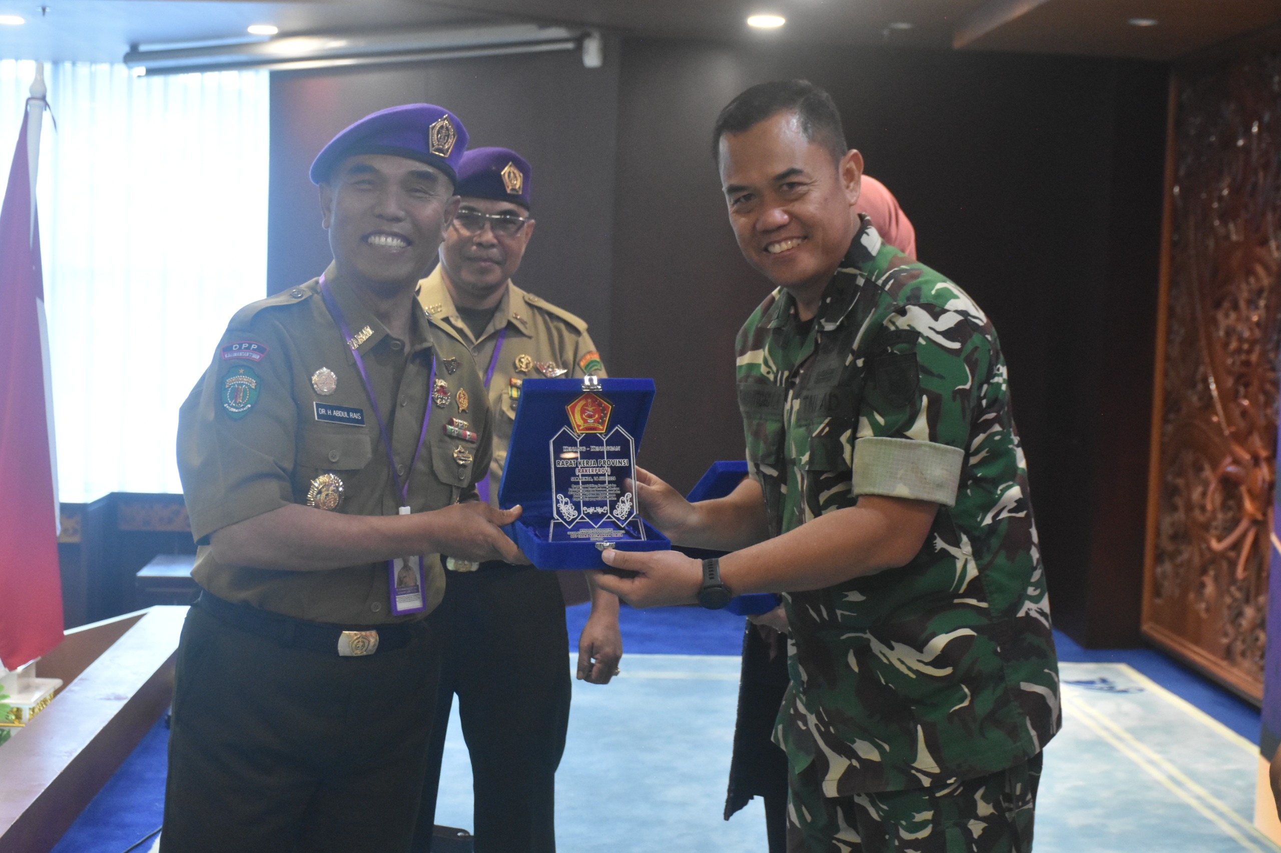 Buka Rakerprov IARMI Kaltim, Danrem 091/ASN Tekankan Peran Strategis Alumni Menwa Sebagai Komponen Pertahanan