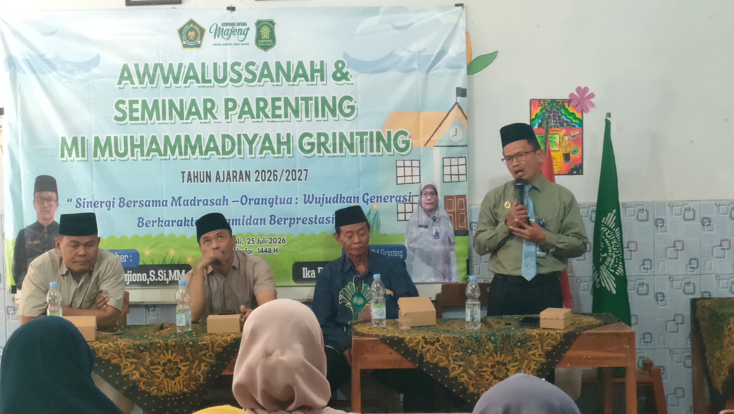 MIM Grinting Nogosari Gelar Seminar Parenting, Perkuat Sinergi Orang Tua dan Madrasah dalam Mendidik Generasi Berkarakter
