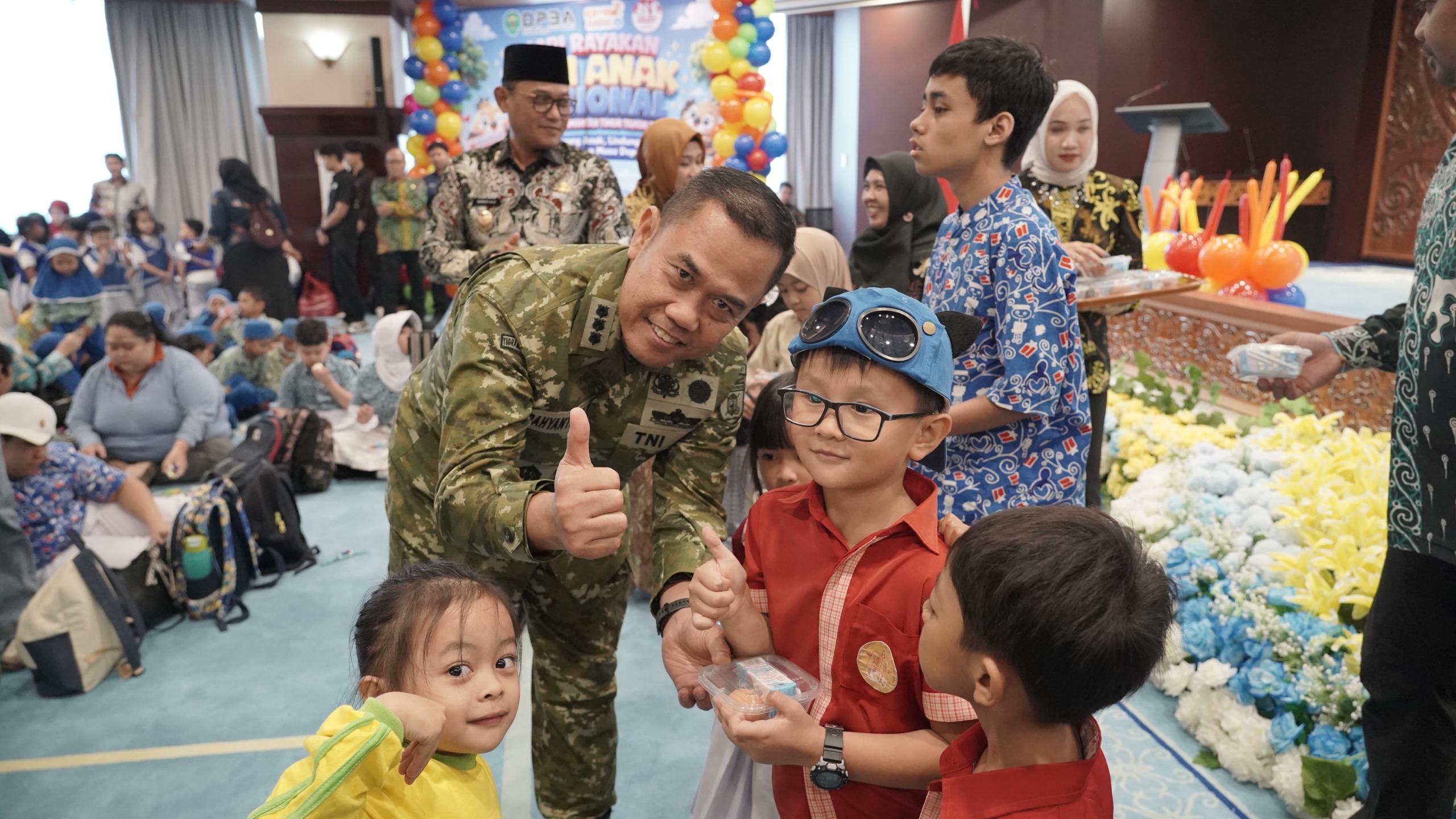 Sinergi Kawal Generasi Emas, Kasrem 091/ASN Hadiri Upacara HAN ke-42 Kaltim