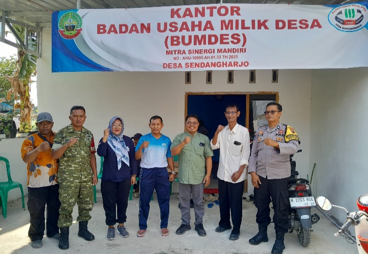 Peresmian Kantor BUMDes Sendangharjo, Pj Kades dan Camat Blora Kota Harap Kemandirian Desa Meningkat
