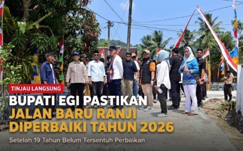 19 Tahun Menanti, Akhirnya Bupati Egi Pastikan Akses Baru Ranji Dibangun Tahun Ini