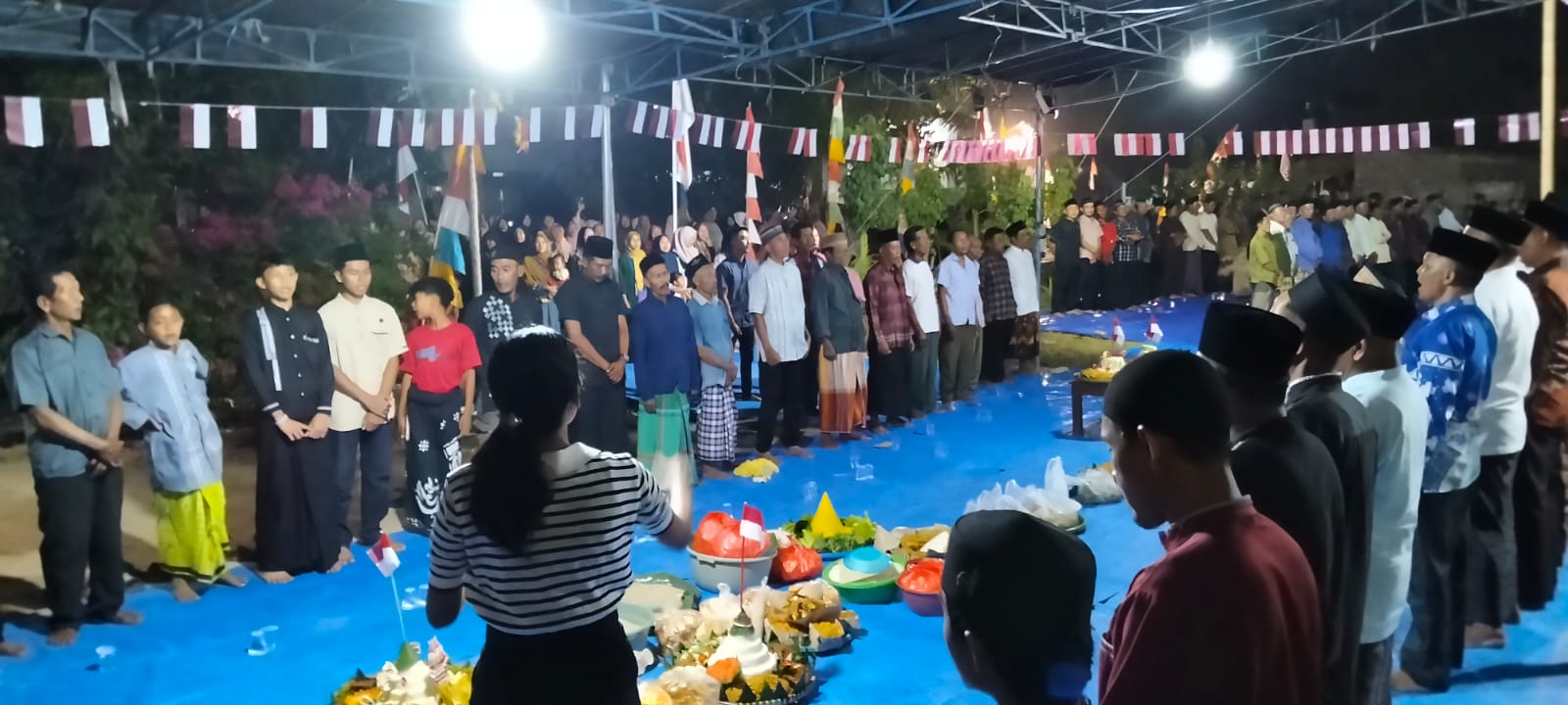 Masyarakat Desa Marga Kaya Gelar Doa Bersama Sambut HUT RI Ke-81 Sekaligus Hari Jadi Desa Marga Kaya Ke-65 Tahun