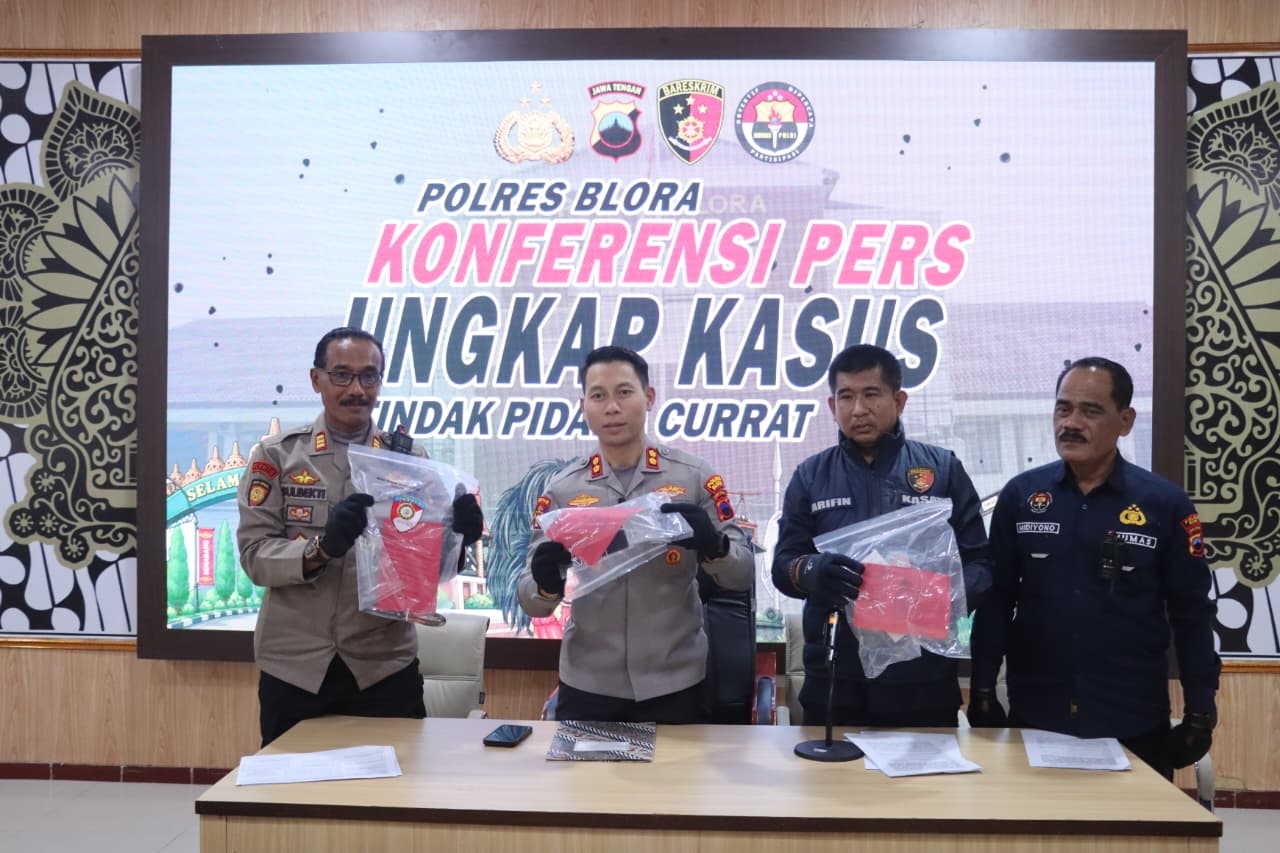 Polsek Jiken Bekuk Spesialis Curat, Residivis Kasus Anak Kembali Beraksi