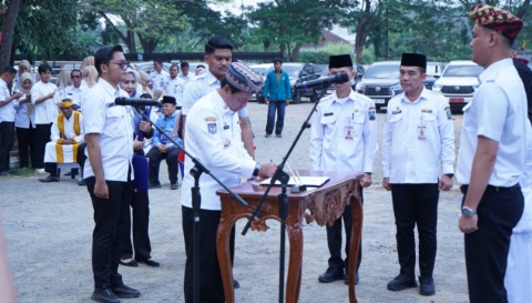 Sekda Supriyanto Lantik 101 Pejabat, Gerbong Birokrasi Lamsel Kembali Bergeser