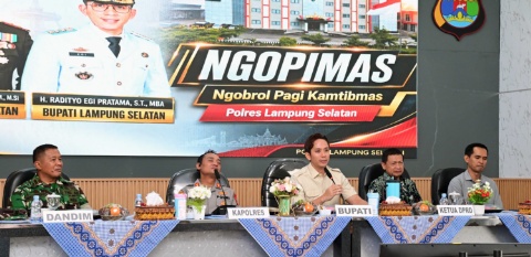 HELAU Tak Cukup Slogan, Bupati Egi dan Kapolres Lamsel Tekankan “Aman” Jadi Tanggung Jawab Bersama