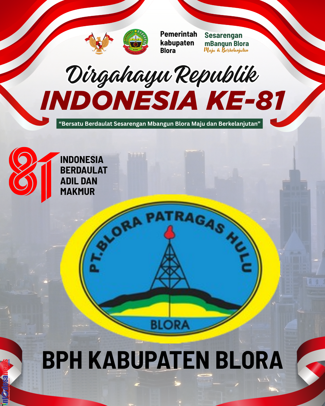 Ucapan Dirgahayu RI Mitra 11