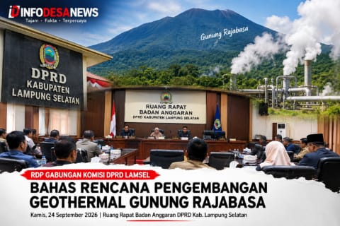 DPRD Lamsel Gelar RDP Gabungan Komisi DPRD Lamsel Bahas Rencana Geothermal Gunung Rajabasa