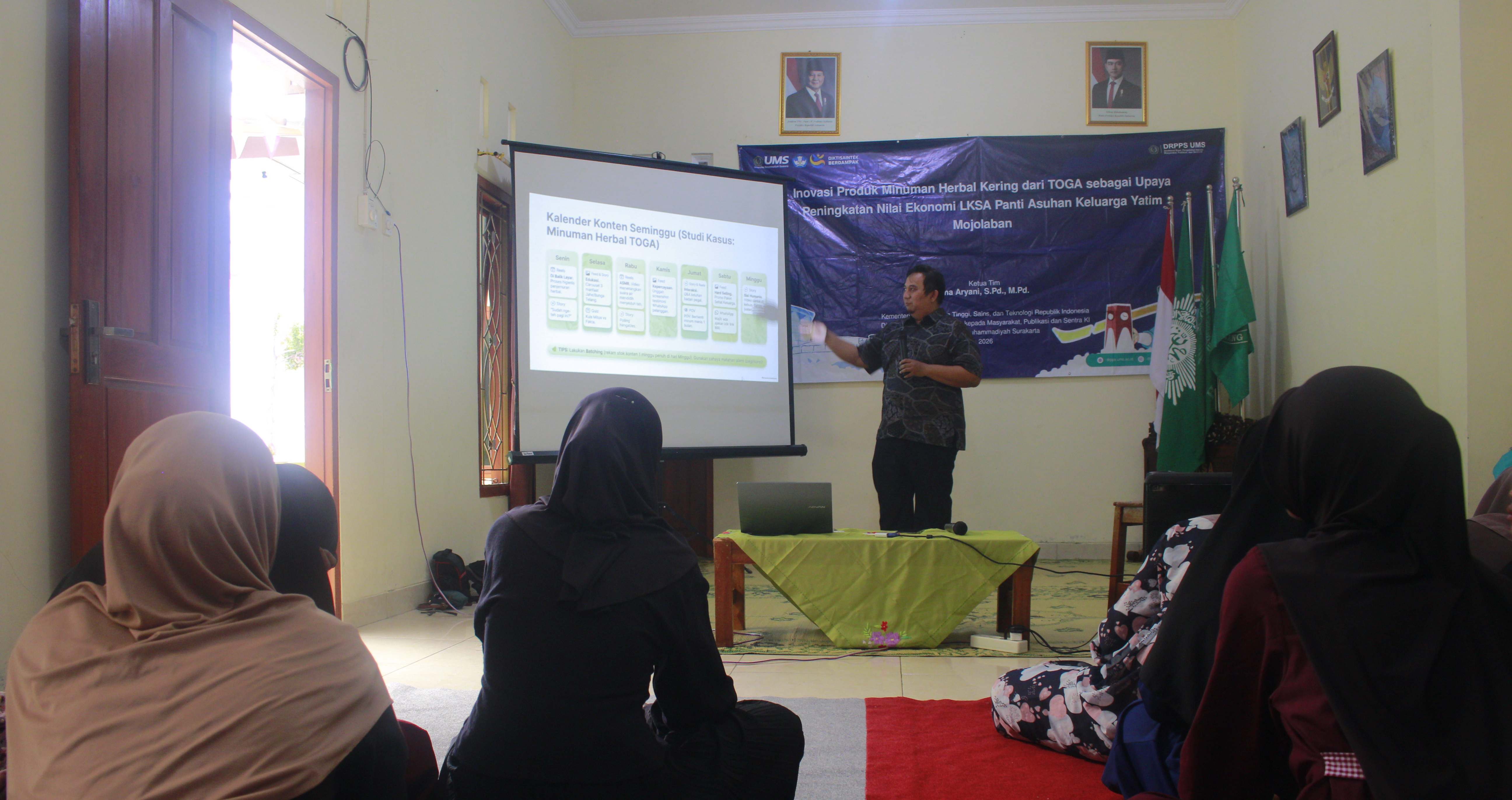 Dari TOGA ke Pasar Digital, UMS Bekali Mitra PAKYA Herbal
