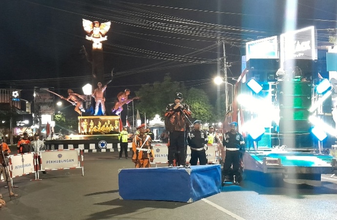 Renungan Suci di Tugu Pancasila Blora, Pemuda Pancasila Ajak Masyarakat Bumikan Nilai-Nilai Pancasila