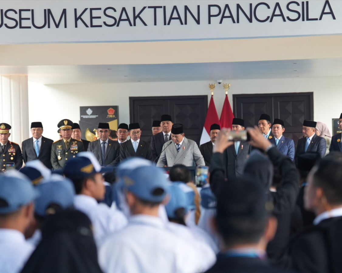 Presiden Prabowo Resmikan Renovasi Museum Kesaktian Pancasila di Lubang Buaya