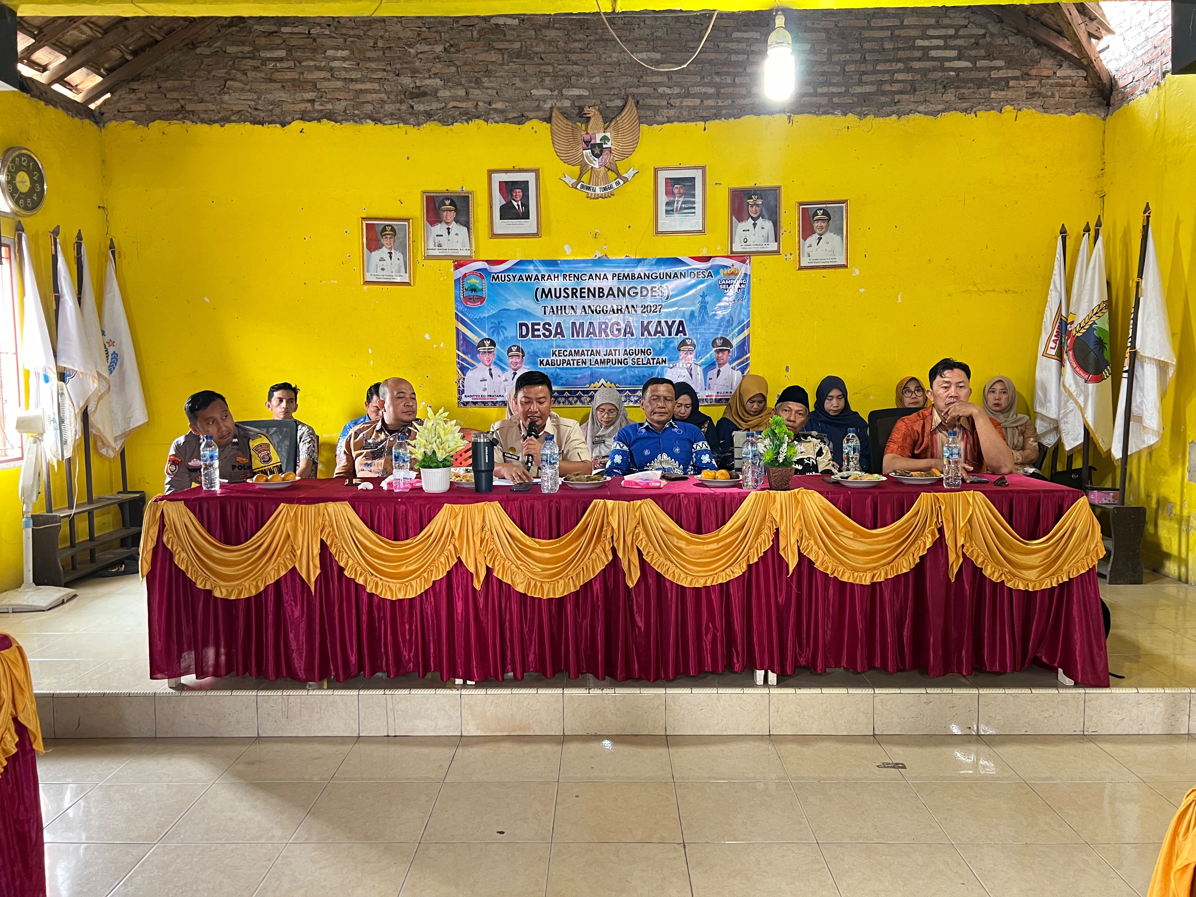 Musrenbangdes  Tahun 2027 Desa Marga Kaya Ikuti RPJMDes