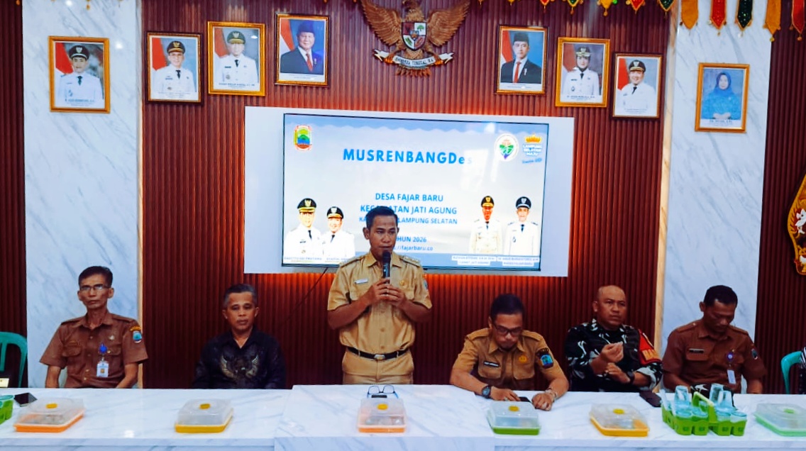 Musrenbangdes Di Desa Fajar Baru,Tahun 2027 Prioritaskan Usulan Masyarakat