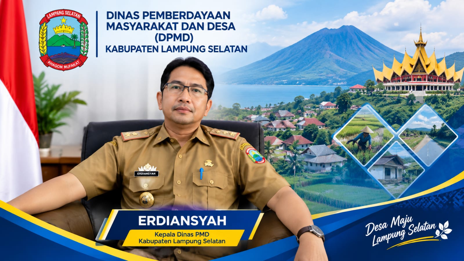 Perpanjangan Masa Jabatan Kades  Masih Wacana, Pilkades Lamsel Belum Punya Jadwal