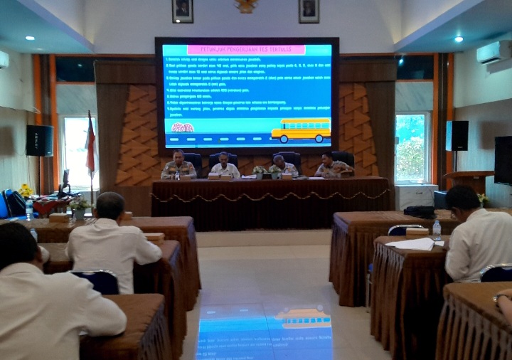 Dinrumkimhub Blora Gelar Seleksi Tahap Kedua Pengemudi Bus Sekolah, Dua Orang Akan Diumumkan Jumat Besok