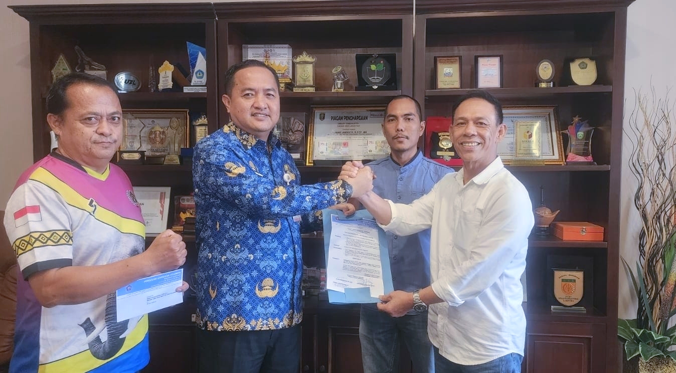 PWI Lampung Tunjuk Thomas Amirico Jadi Manajer Futsal Porwanas 2027