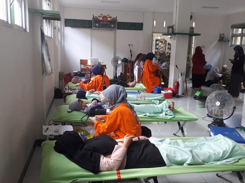 Racana Washol Pesma An Najah Baturaden Gelar Donor Darah