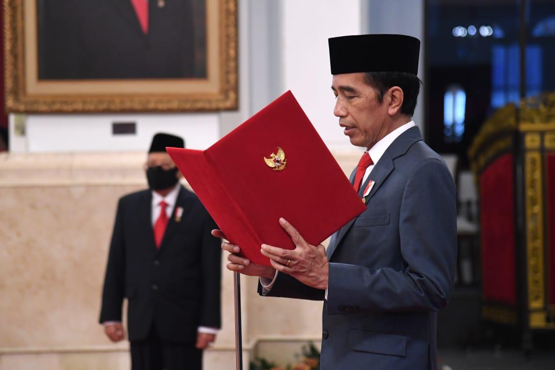 Isdianto Dilantik Presiden Jokowi Sebagai Gubernur Kepulauan Riau